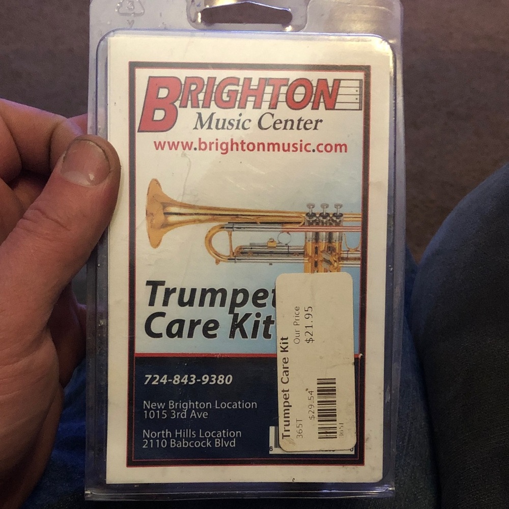 Brighton Trumpet Maintenance Set AWM 365T Trumpet Care Kit